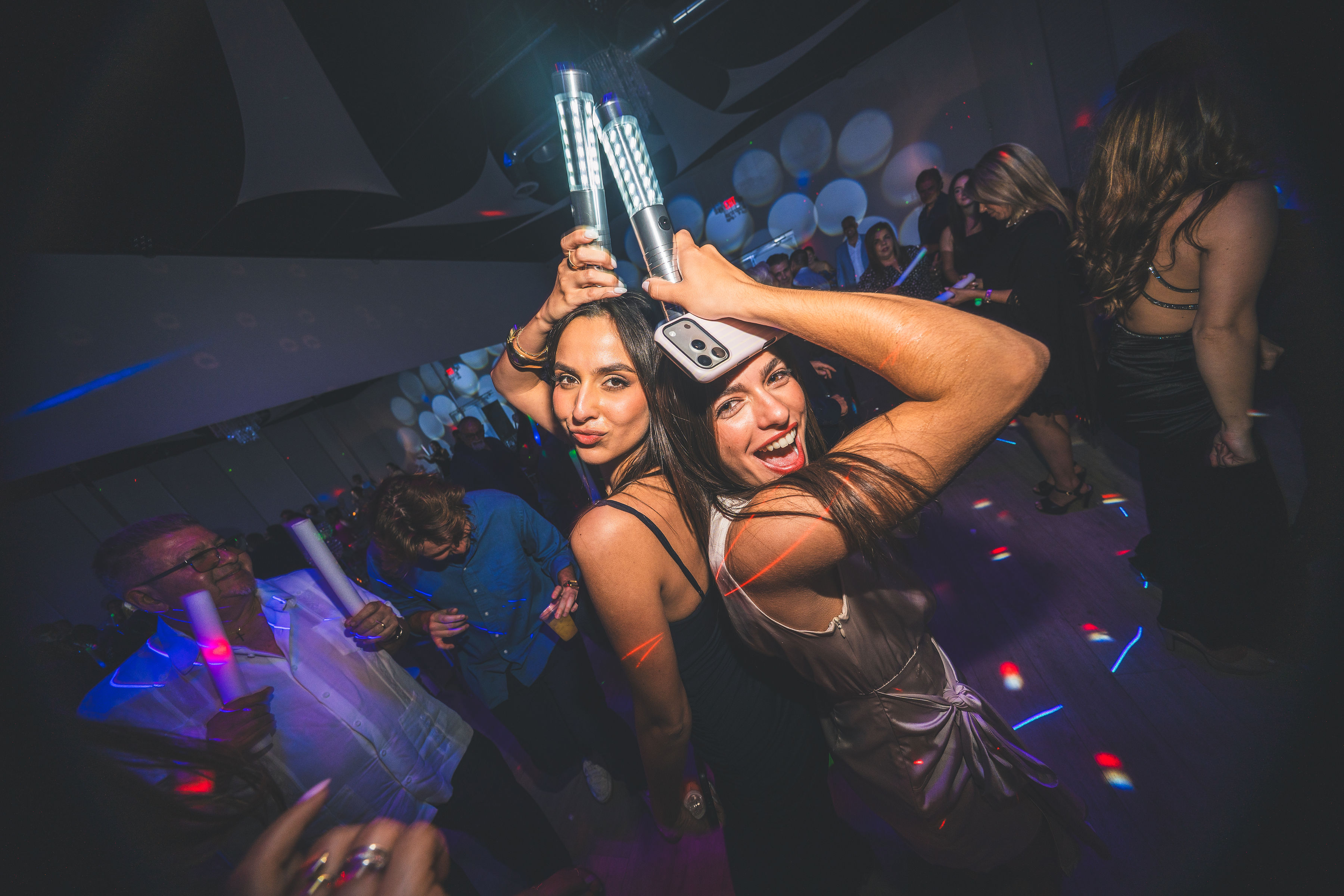 Heat District dance floor photography
