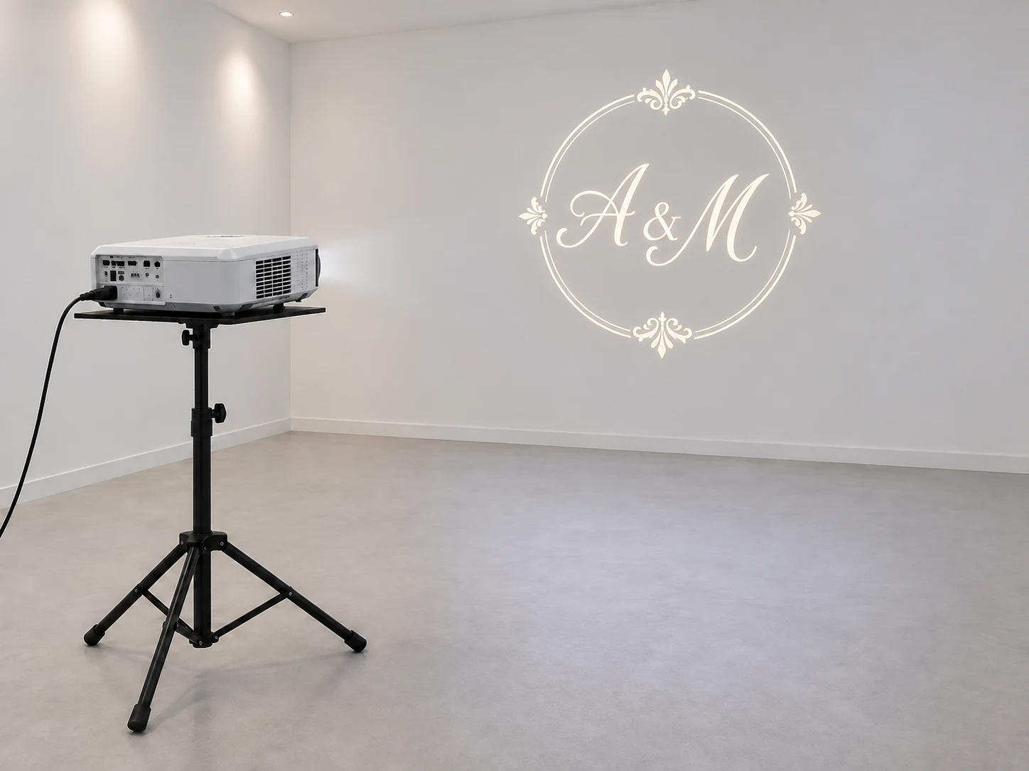 Custom Projector Monogram