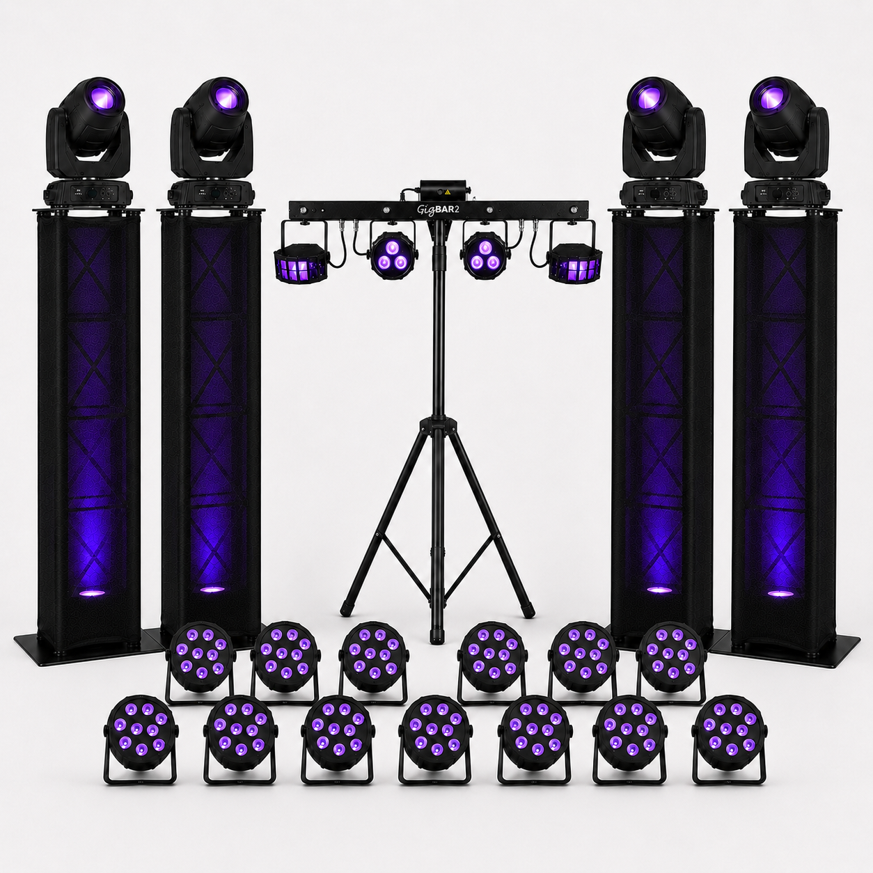 Event Lighting Rental from Heat District Productions